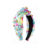 FASHION TIE DYE FABRIC DIAMOND HEADBAND_CWAHA2140