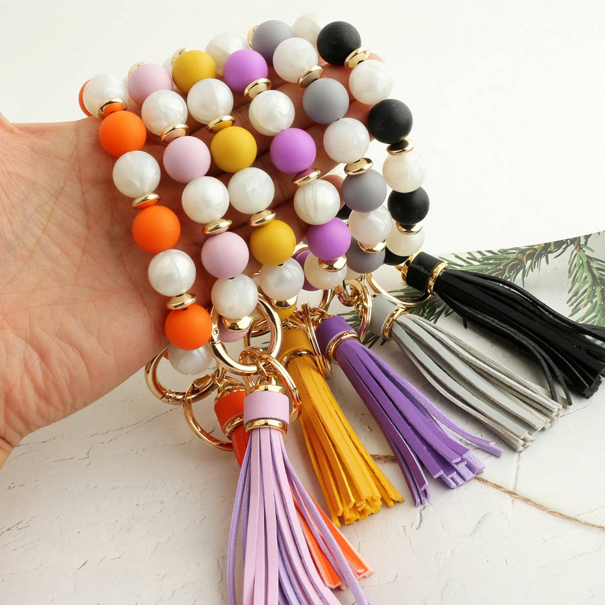 2024 NEW TASSEL BRACELET KEYCHAIN_CWMM1328