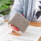 SIMPLE AND STYLISH HOLLOW CARD HOLDER COIN PURSE_CWAB2553