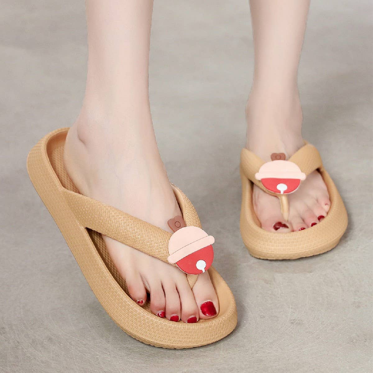 Cute Flip-Flop Sandals For Home Use_Cwshs0749
