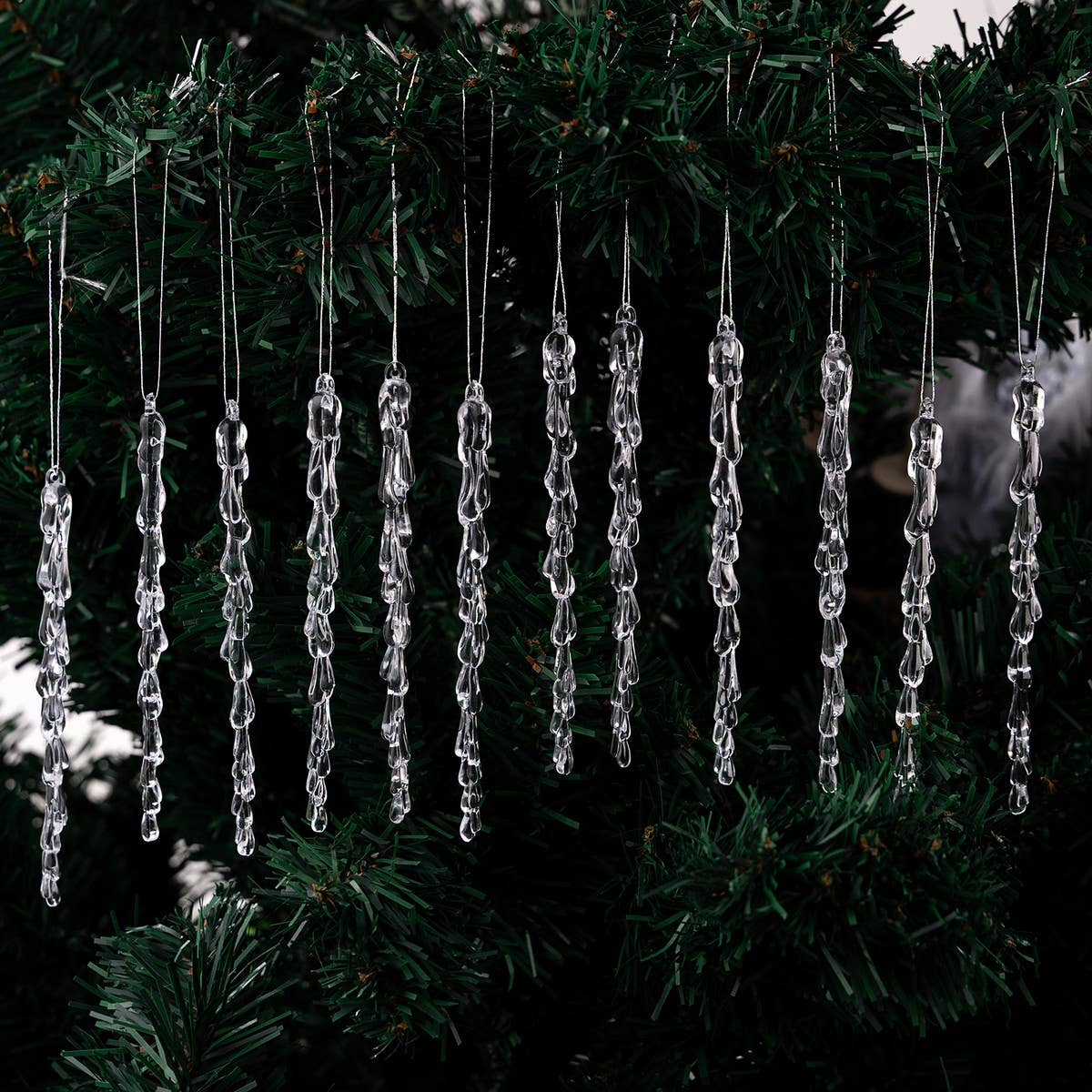 Cwmm10175_Icicle Drop Ornaments For Christmas Decor