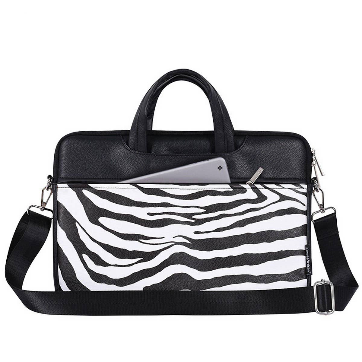 NEW ZEBRA PRINT LAPTOP SLEEVE BAG_CUAB0248
