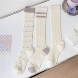 LIGHTWEIGHT CONTRAST STRIPED SOCKS_CWMS0652