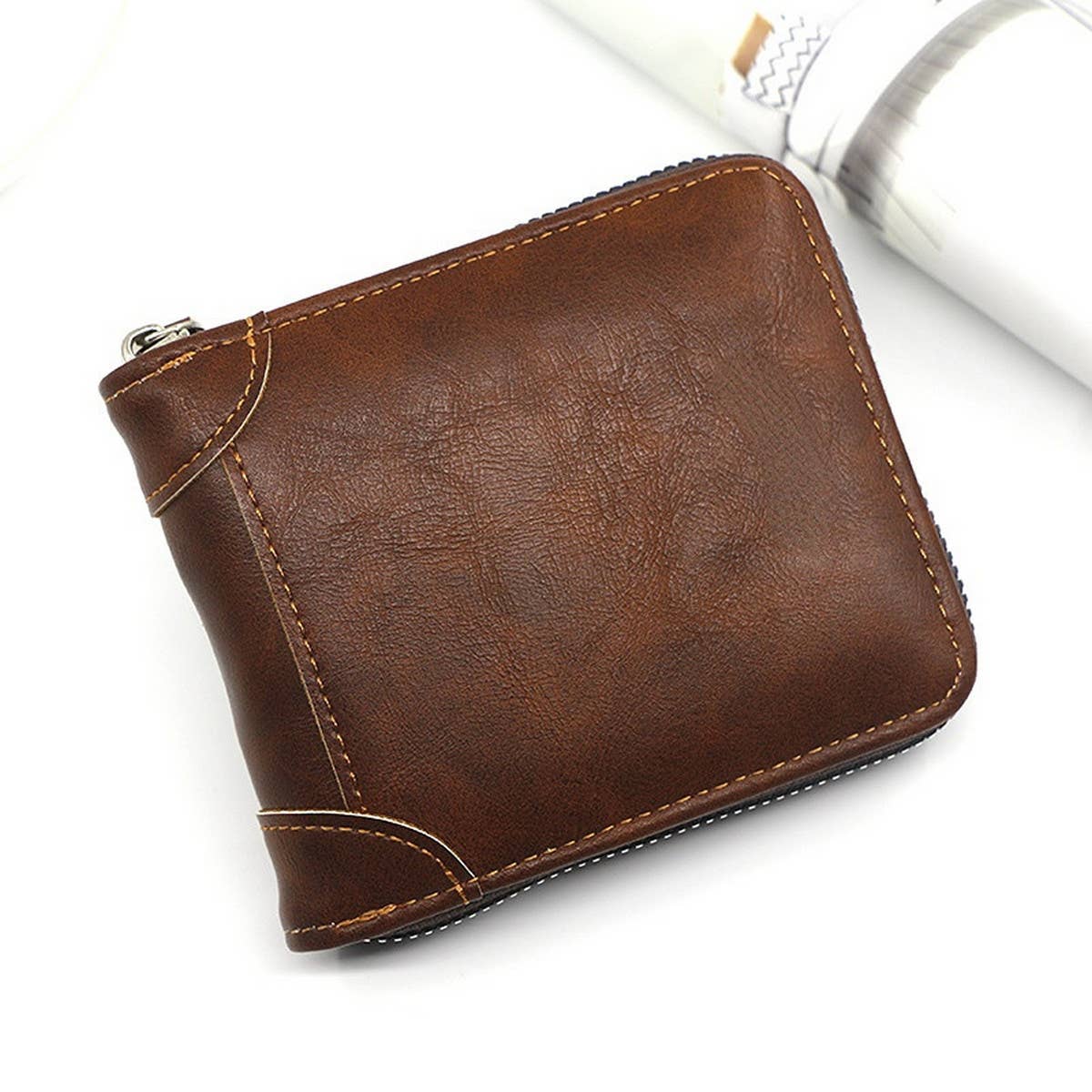 2024 NEW RETRO FASHION SOLID COLOR WALLET_CWAB2601