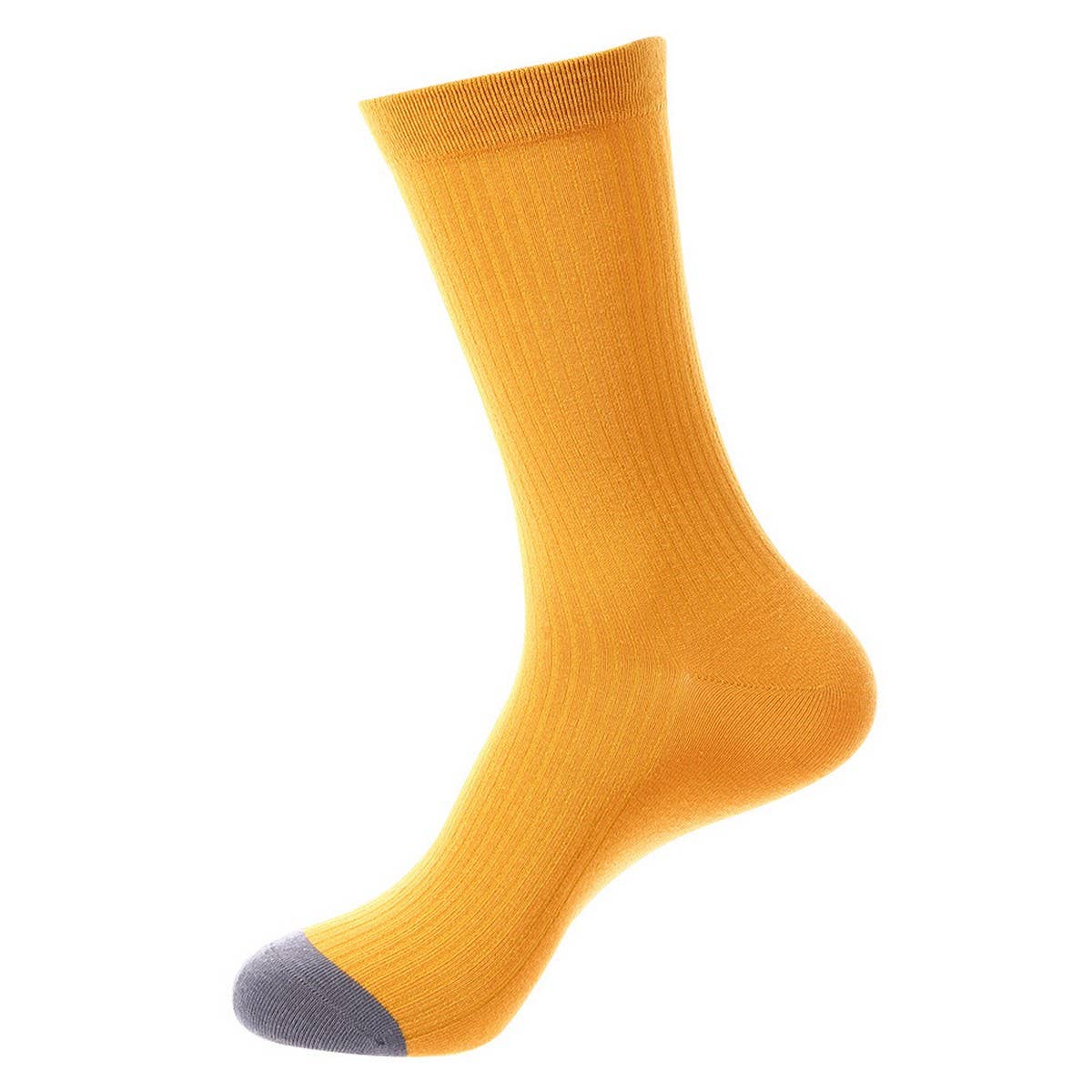 MENS CASUAL SOLID COLOR MID CALF SOCKS_CWMS1026