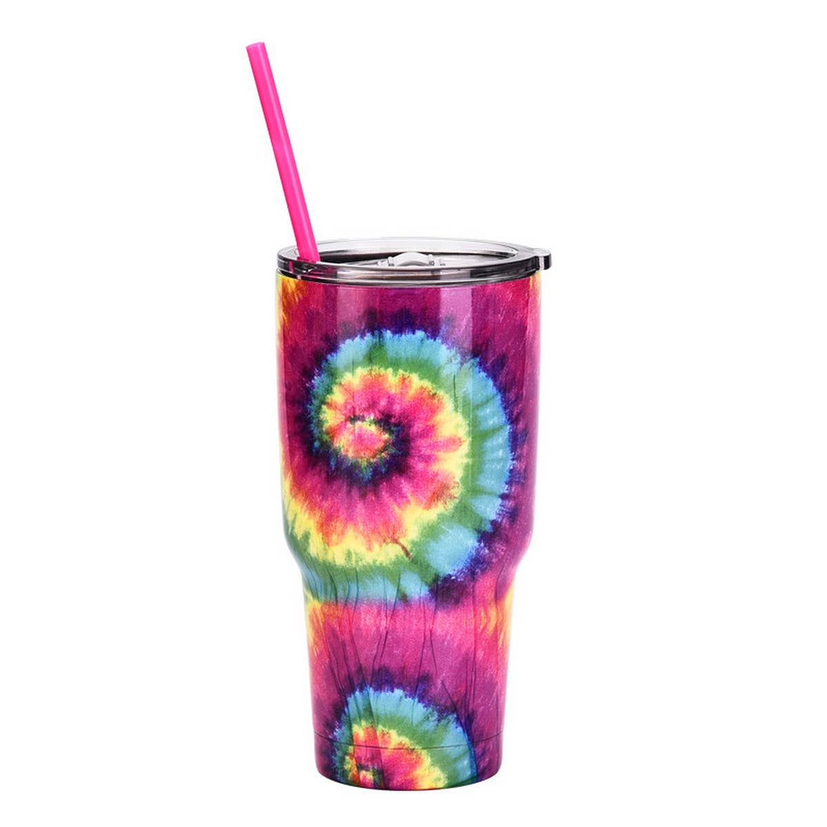 NEW TIE DYE LARGE CAPACITY THERMAL WATER CUP_CWMM0989