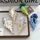NEW JELLYFISH ACETATE CARTOON HAIR CLIP SSCWAHA5716