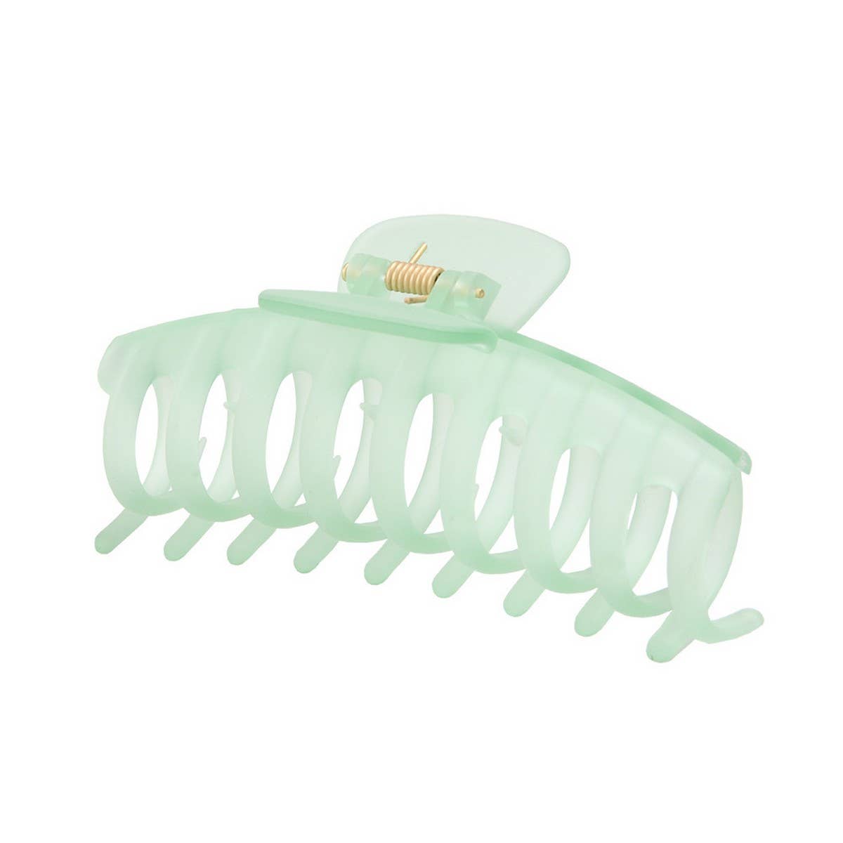 4.3" Matte Ps Plastic Hair Claw Clip, Strong Hold_Cwaha08207