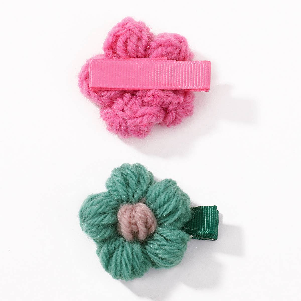 2024 New Knitted Flower Hairpin For Children_Cwaha2350