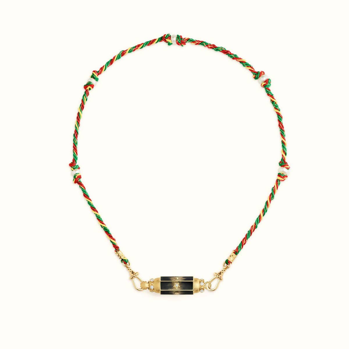 BOHEMIAN COLORFUL TAROT PENDANT NECKLACE_CWMM3794