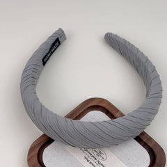 PLEATED TEMPERAMENT ALL MATCH HEADBAND_CWAHA2380