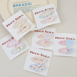 SWEET GIRL FLORAL BOW 2 PACK CLOUD HAIR CLIPS_CWAHA2267