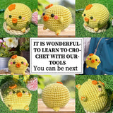 HANDMADE CHICKEN DOLL CROCHET MATERIAL KIT_CWMM1865