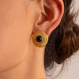 RETRO COIL HIGH END LUXURY EARRINGS_CWAJE1371