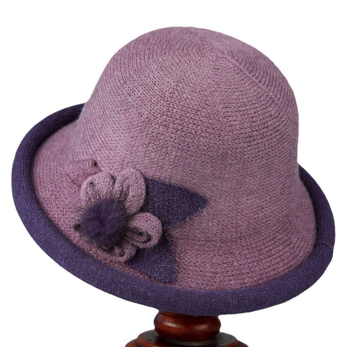 AUTUMN AND WINTER FASHION LEISURE WARM BUCKET HAT_CWAH1791