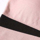 CONTRAST COLOR WIRE FREE RUNNING YOGA SPORTS BRA_CWMU0291