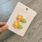 2024 NEW CHILDRENS FLOWER OVAL HAIRPIN_CWAHA1819