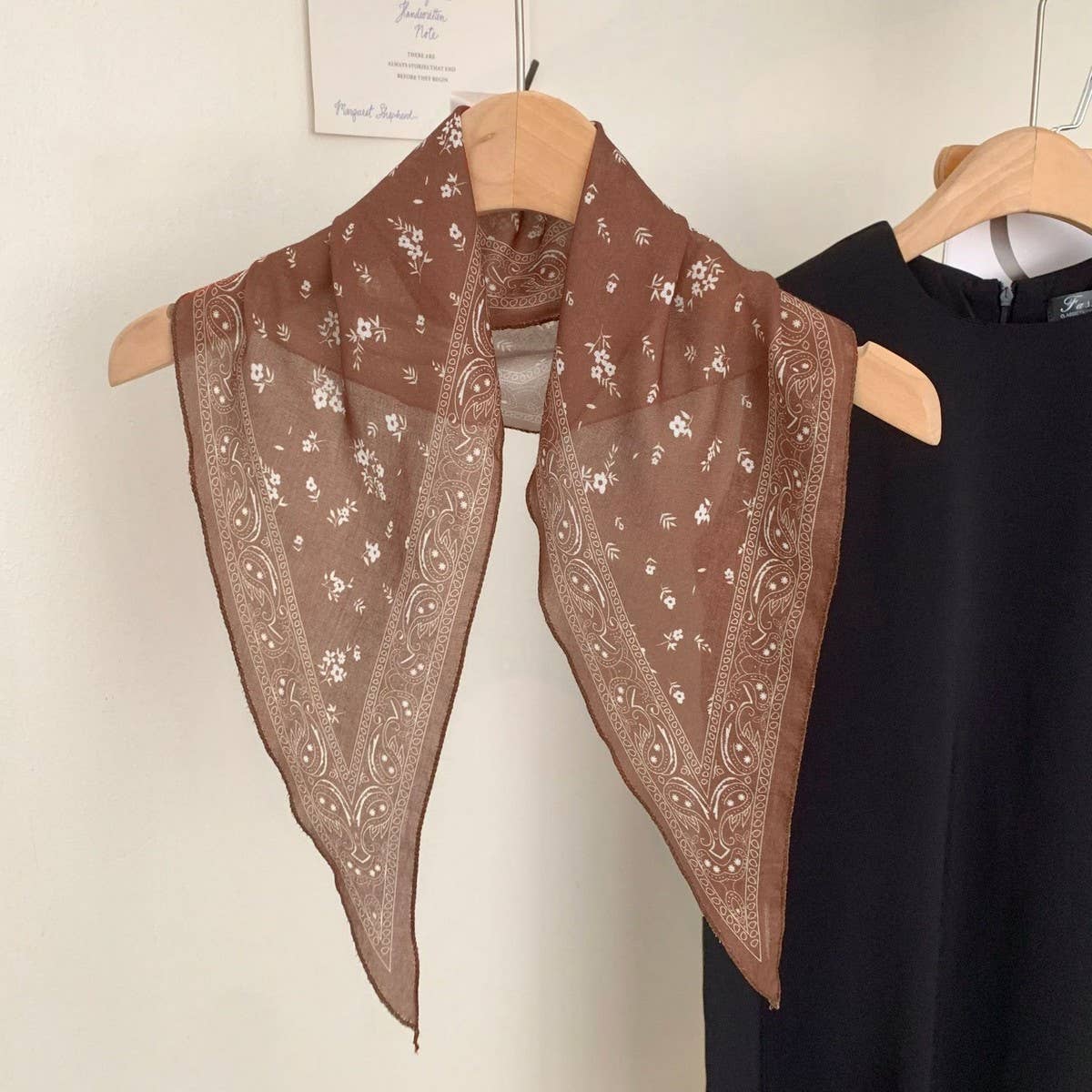 Paisley Scarf Bandana Headband Waist Belt Wrap_Cwasc03021