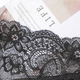 SEXY DEEP V NECK LACE UNDERWEAR BRA_CWMU0145