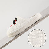 HRISTMAS SNOWMAN CUTE WARM COTTON SLIPPERS_CWSHS0735