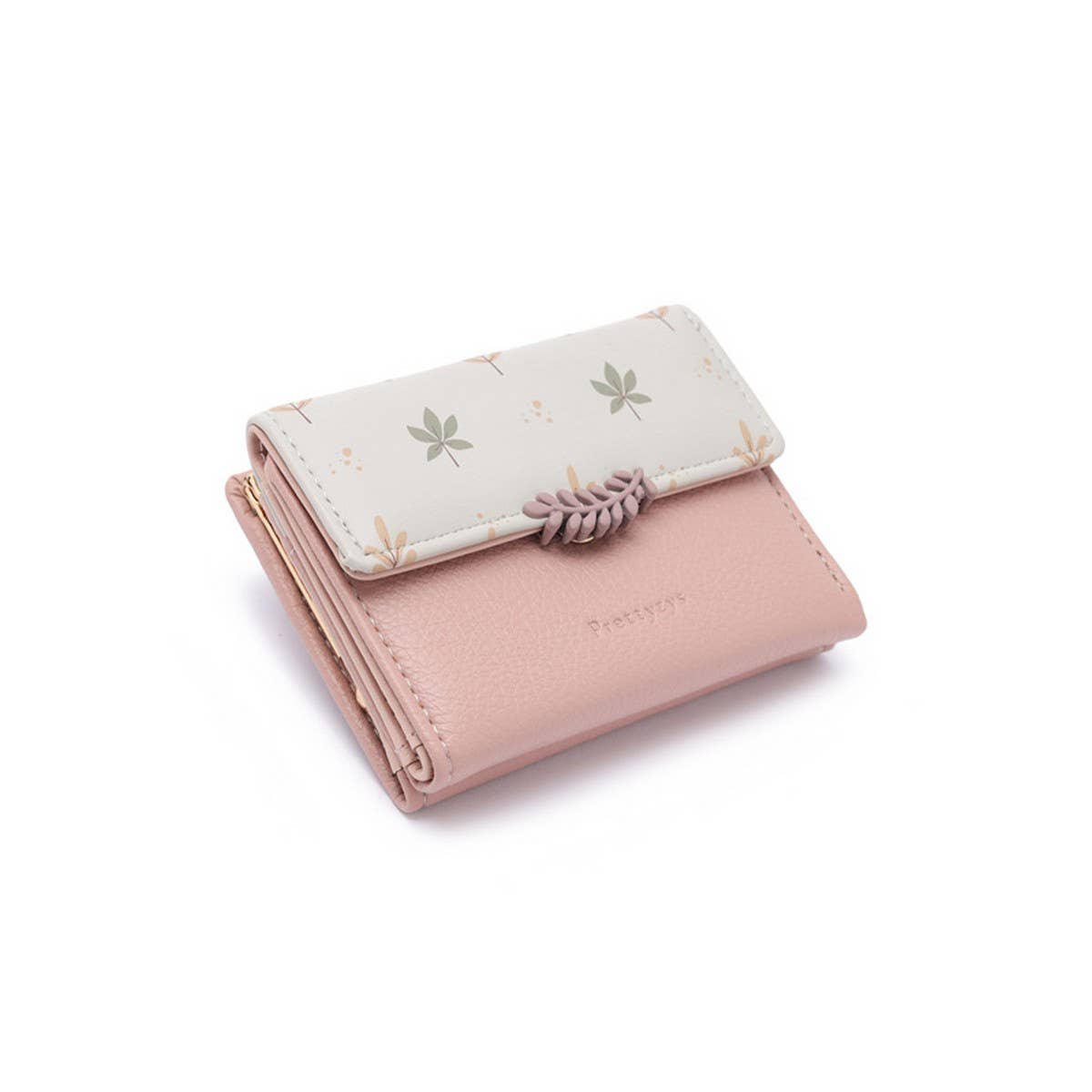 New Fresh Print 3-Fold Coin Clip Wallet_Cwab06264