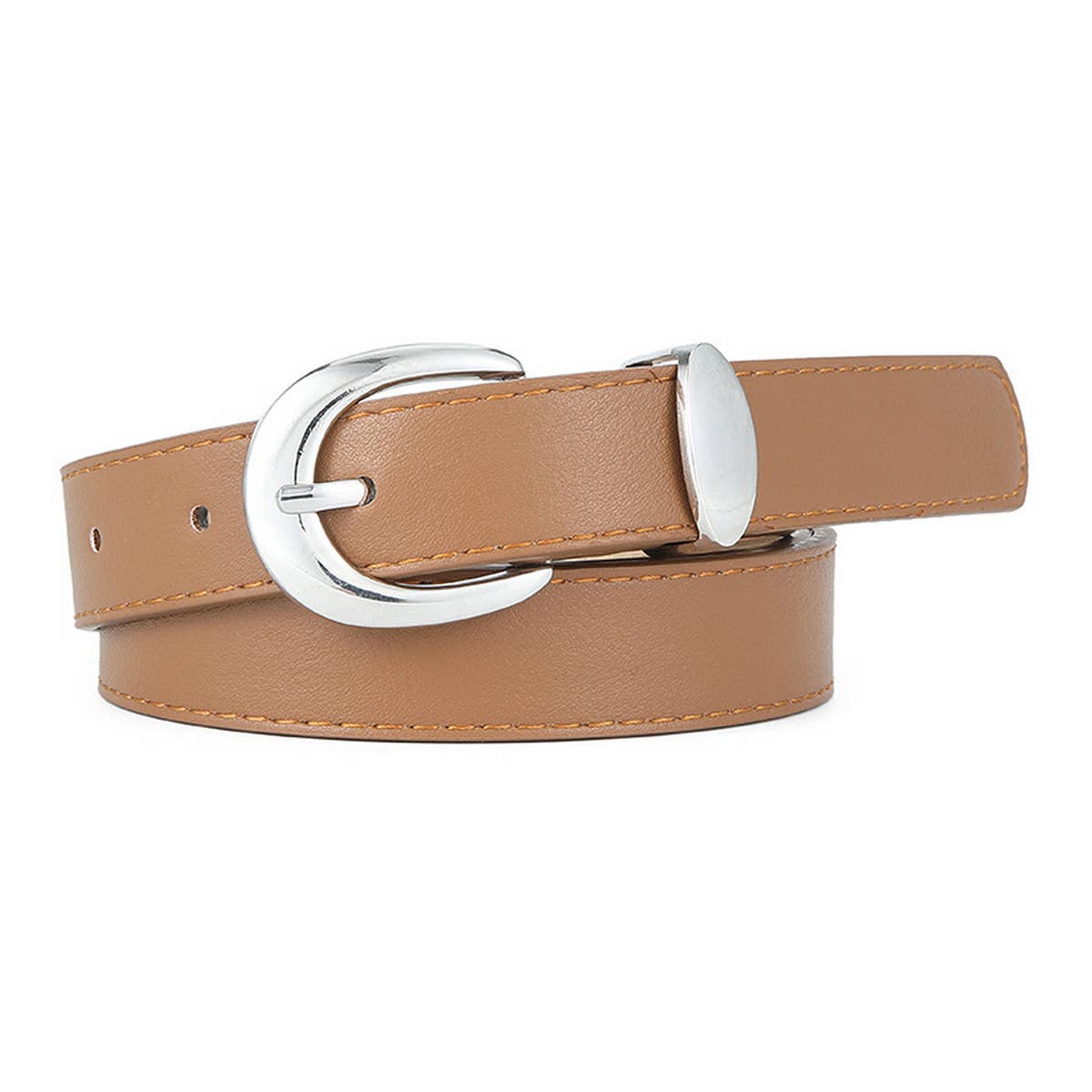 Women New Simple Bare Waist Belt_Cwabe0592