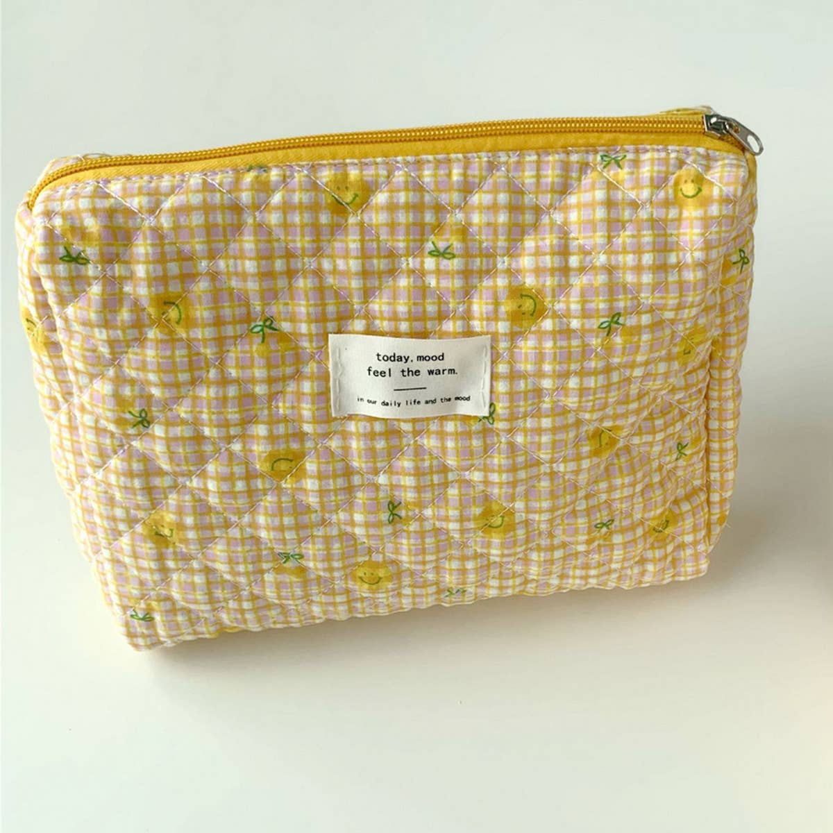 HANDHELD COSMETIC BAG WITH FLORAL PATTERN_CWAB1033
