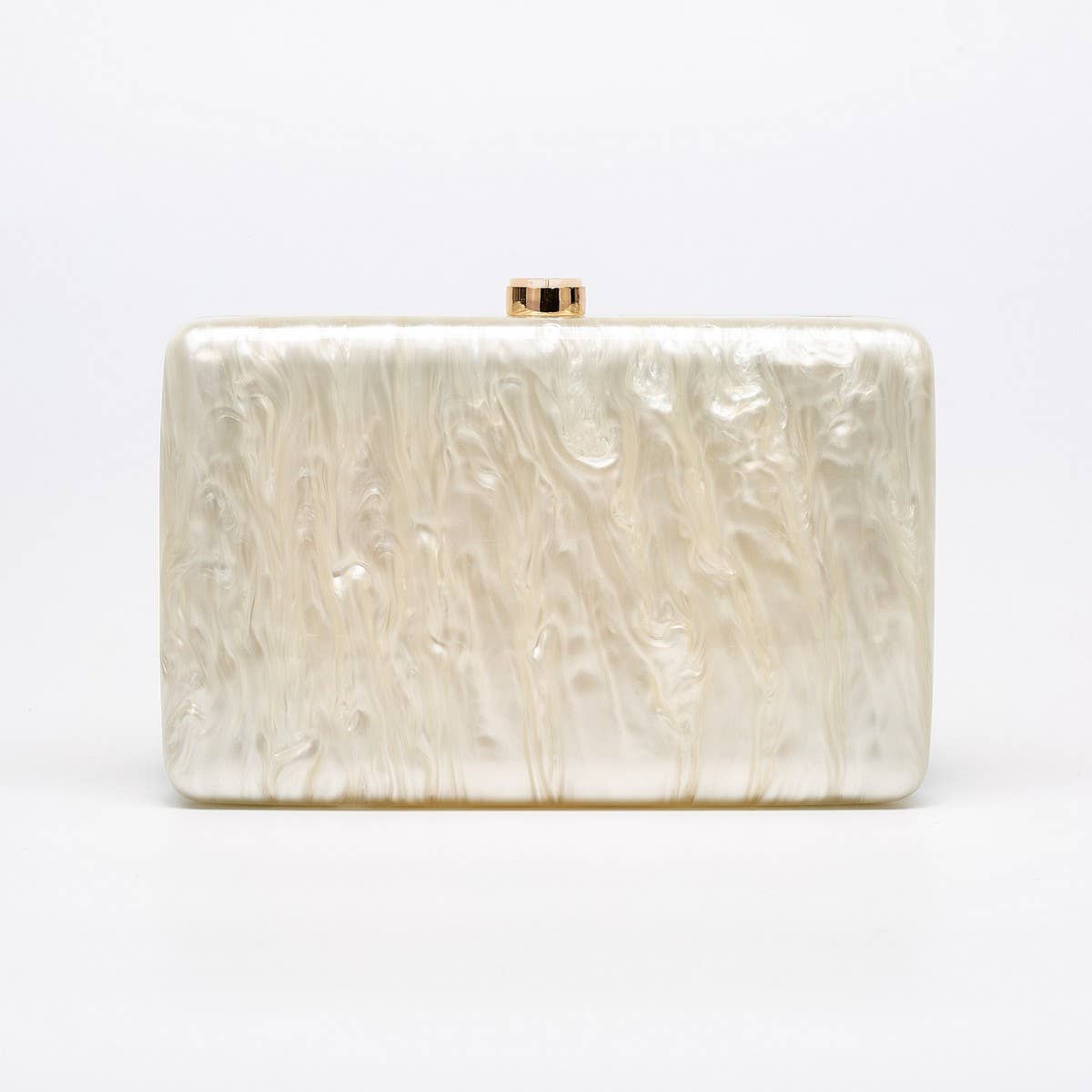 Irregular Shell Acrylic Crossbody Wedding Clutch_Cwab5924