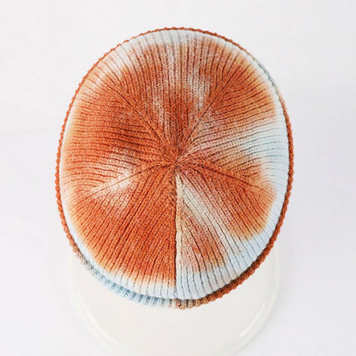 NEW WOOL TIE DYE GLOVES AND HAT TWO PIECE SET_CWMM2864