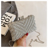 DIAMOND CLUTCH SMALL BAG CELEBRITY EVENING PARTY_CWAB3245