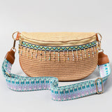 Women All-Match Straw Woven Chest Bag_Cwab2003