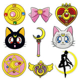 GIRL CARTOON MAGIC WARRIOR EMBROIDERED PATCH_CWMM4069