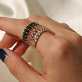 FASHIONABLE VERSATILE AND COLOR PROOF OPEN RING_CWAJE1396