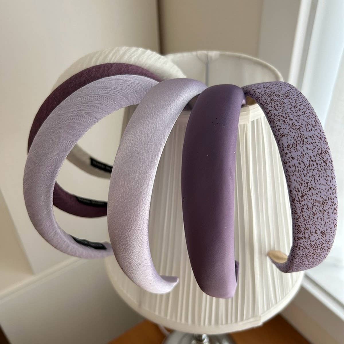 GENTLE PURPLE WIDE BRIMMED HEADBAND_CWAHA2853