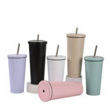 DOUBLE WALL 304 CAR TUMBLER WITH STRAW 30OZ_CWMM7915