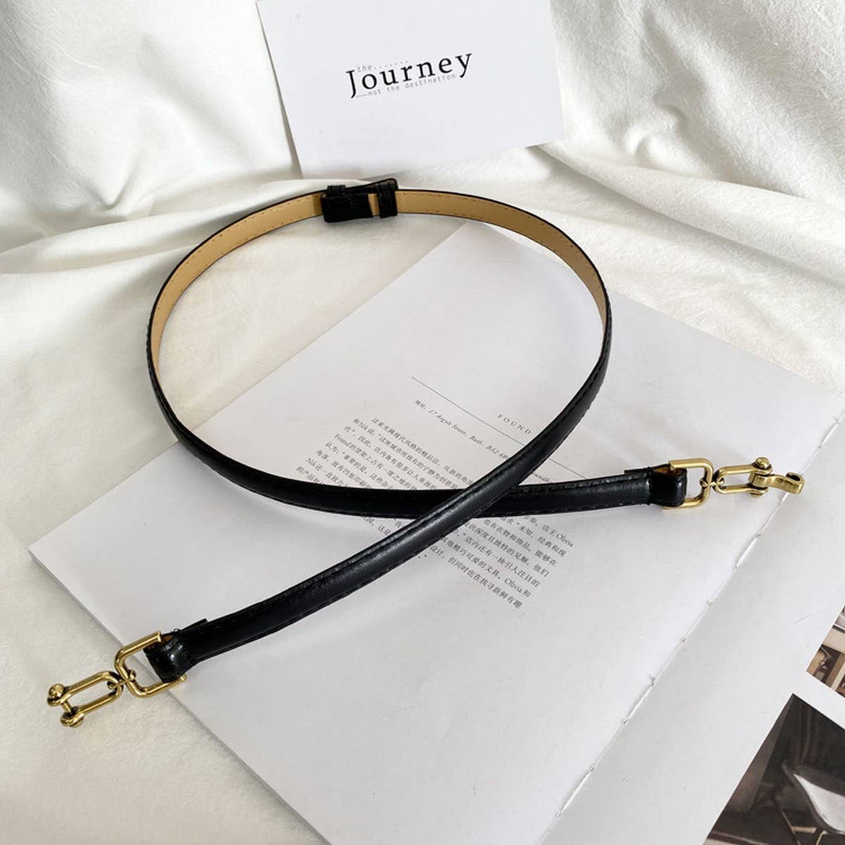 Waist-Hugging Vintage Matte Thin Belt_Cwabe0647