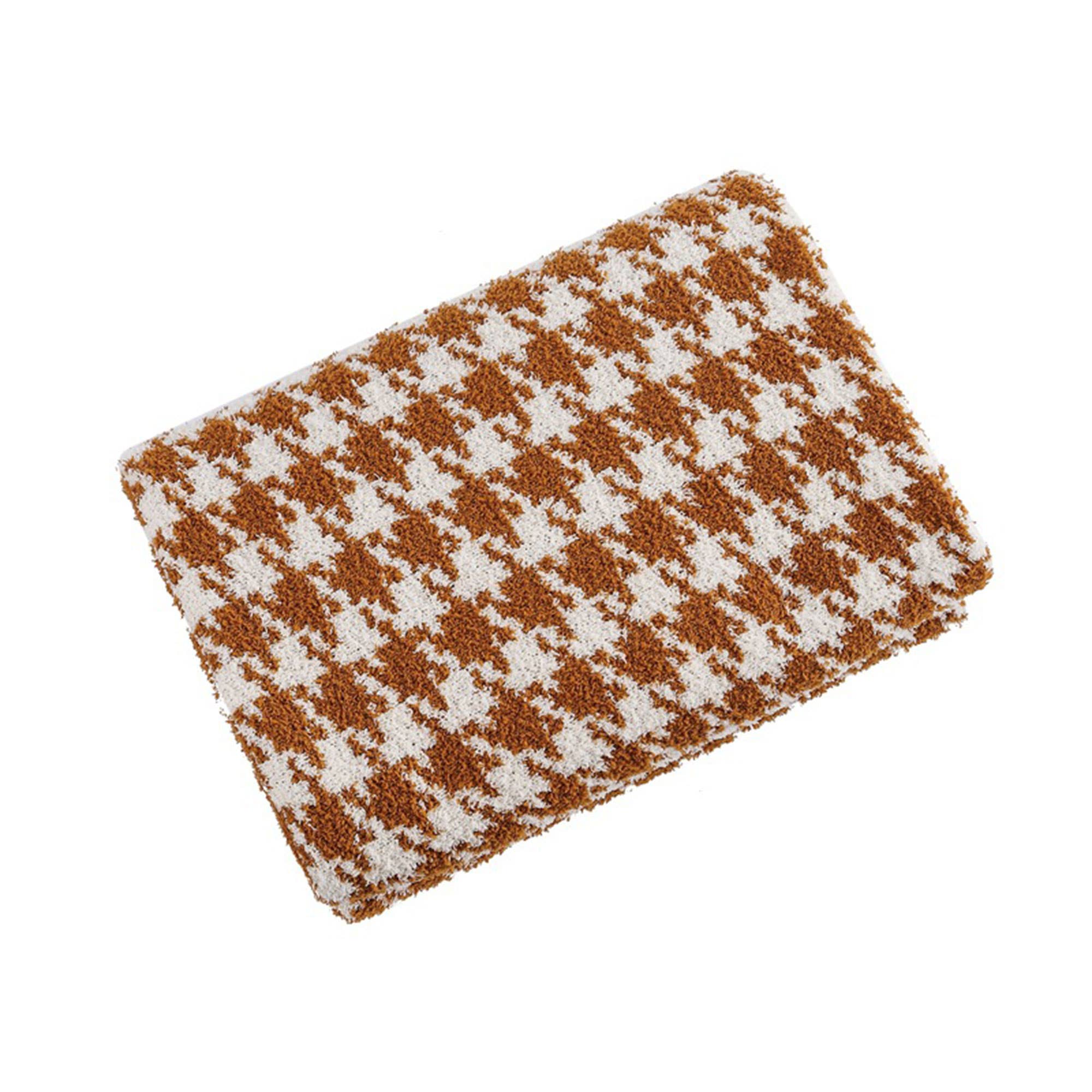 Zebra Print, Houndstooth Cozy Throw Blankets_Cwmm0210