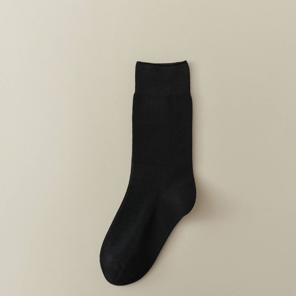 Women Leisure Solid Color Pile Socks_Cwms0288