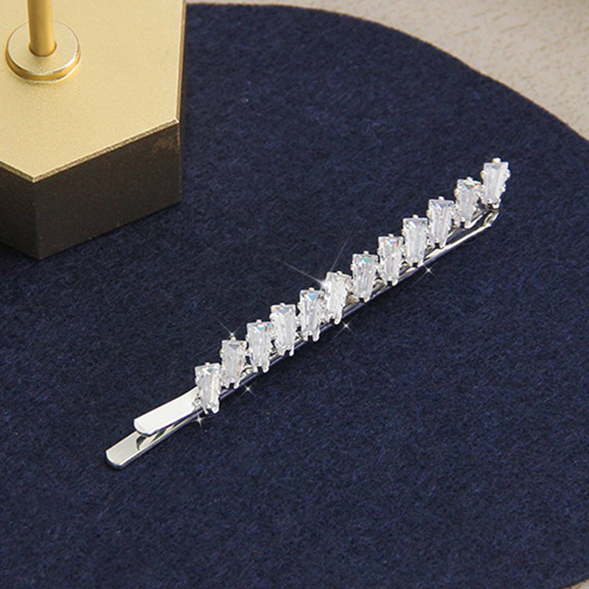 SPARKLING ZIRCON HAIR PIN EXQUISITE HAIR ACCESSORY_CWAHA1210