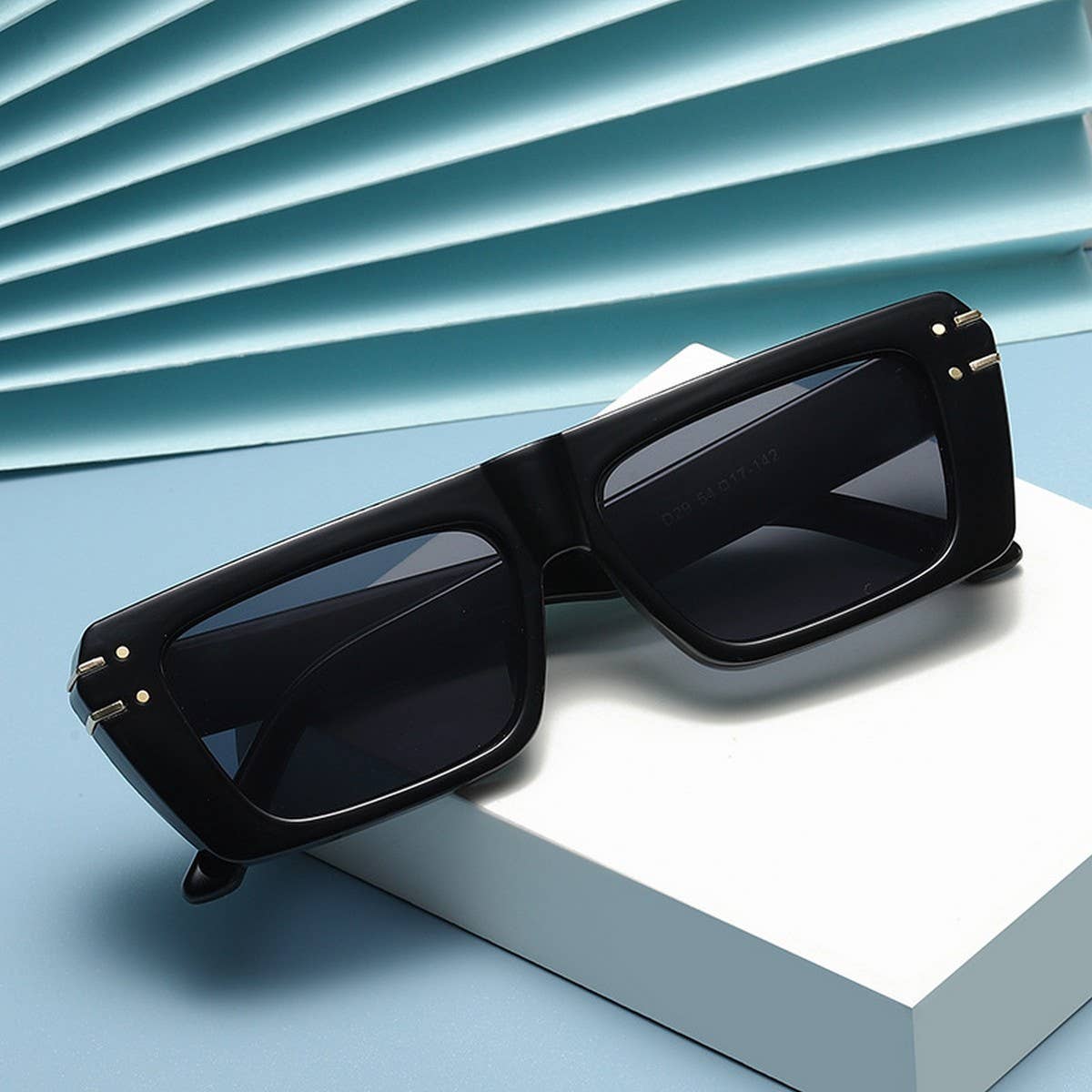 PERSONALIZED SMALL SQUARE FRAME SUNGLASSES_CWASG0694