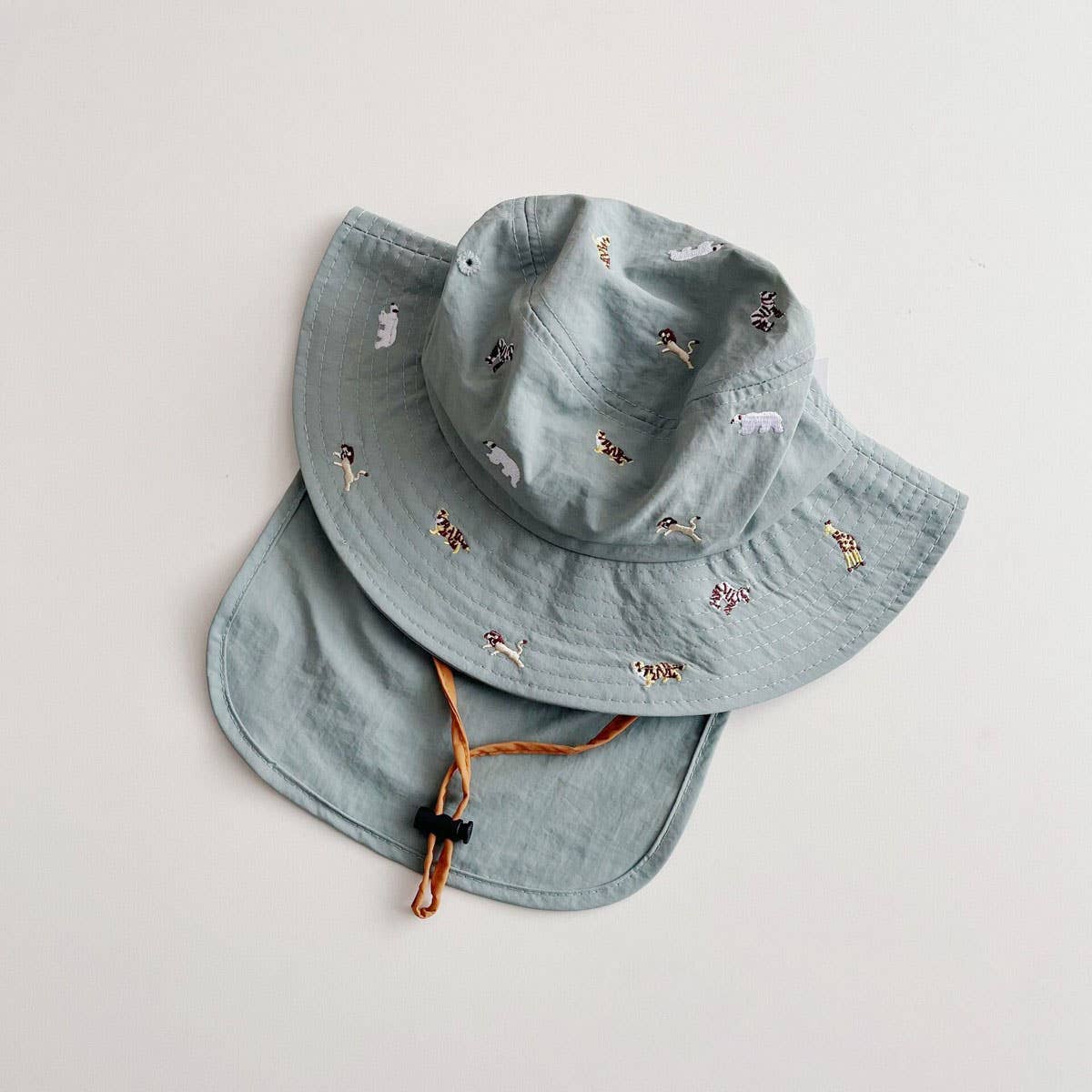 CHILDRENS FASHION CARTOON QUICK DRY FISHERMAN HAT_CWAH2865