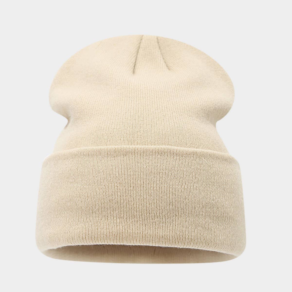 High Stretch Knit Beanie Warm Soft Cap_Cwah04776