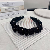 RETRO DIAMOND PLEATED HEADBAND_CWAHA1694