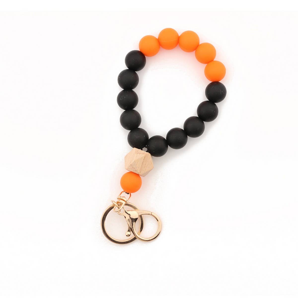 SILICONE WOOD BEAD BRACELET GIFT FOR WOMEN_CWMM7013