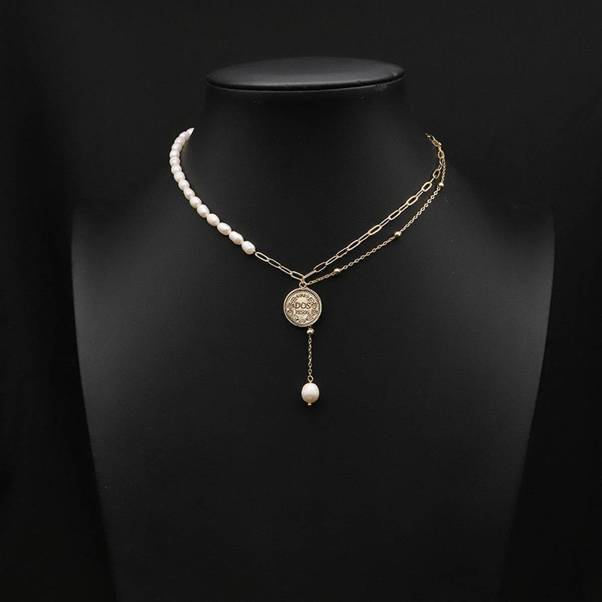 LUXURY NATURAL FRESHWATER PEARL NECKLACE_CWAJE3850