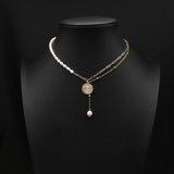 LUXURY NATURAL FRESHWATER PEARL NECKLACE_CWAJE3850