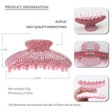 FULL DIAMOND ACRYLIC GRAB CLIP DIAMOND SHARK CLIP_CWAHA4255