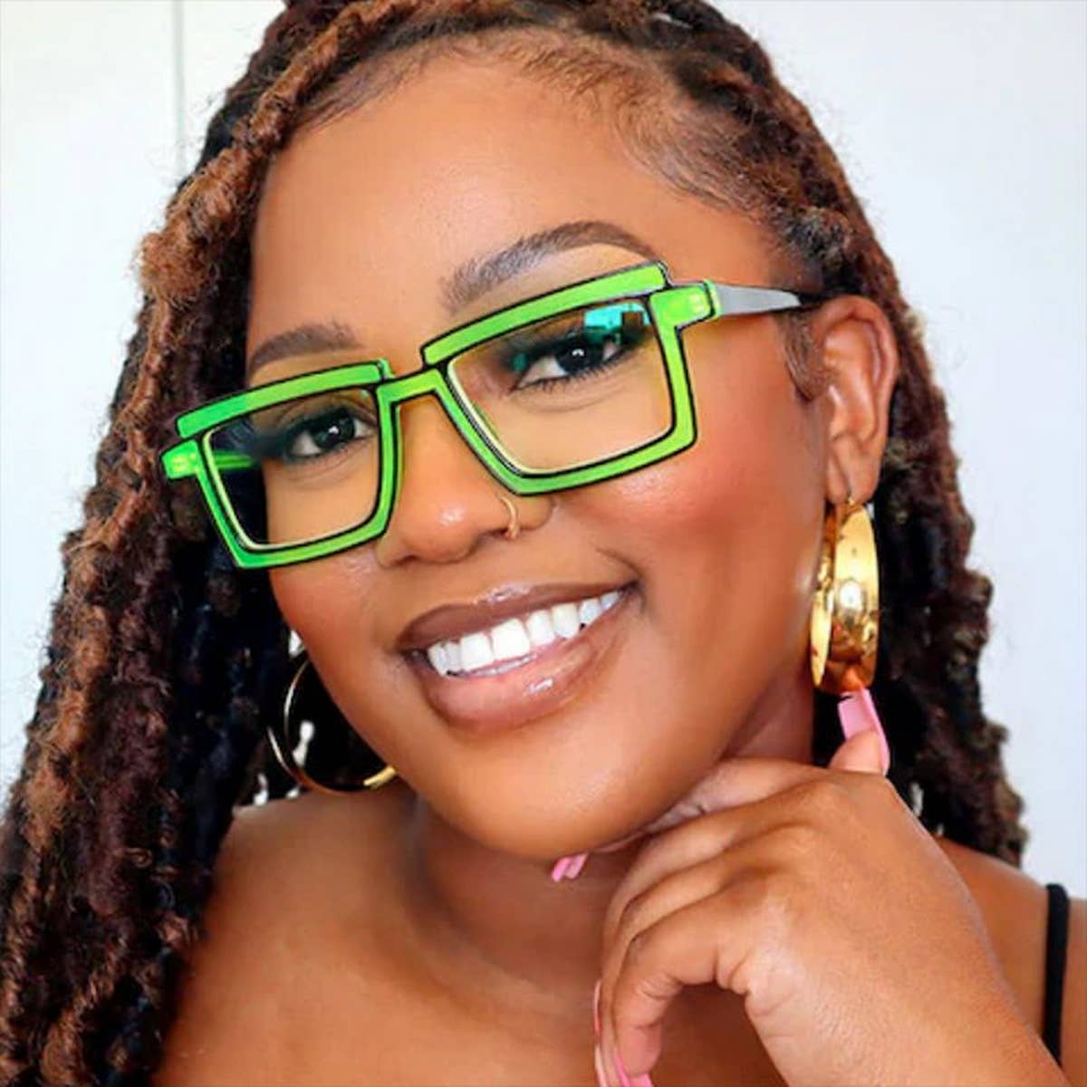 SIMPLE TWO DIMENSIONAL ANTI BLUE LIGHT GLASSES_CWASG0327