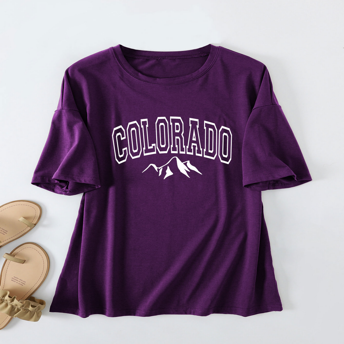 Womens Basic Tee, Baggy Fit, Stylish Design