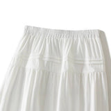 HIGH WAIST MID LENGTH A LINE SKIRT_CWBMS0302